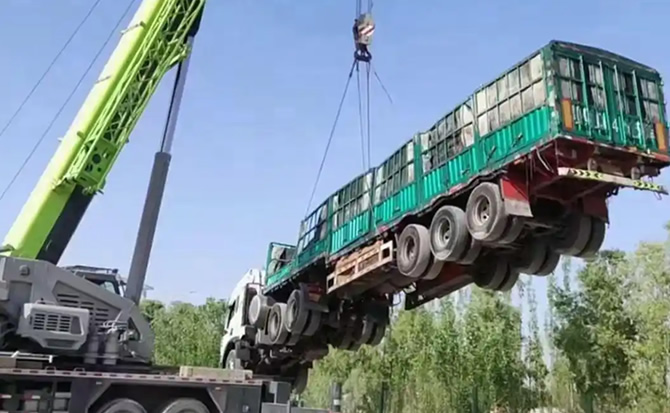 吉阳区道路脱困救援案例
